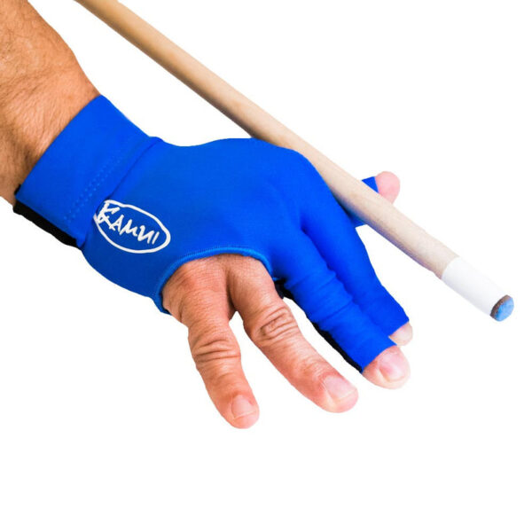 Kamui Blue Billiard Glove - Right Bridge Hand -DIS