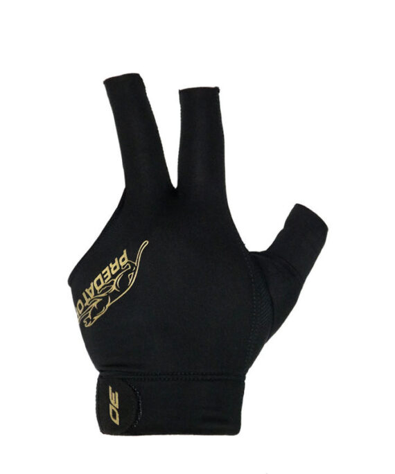 Predator 30th Edition Black and Gold Second Skin Pool Cue Glove