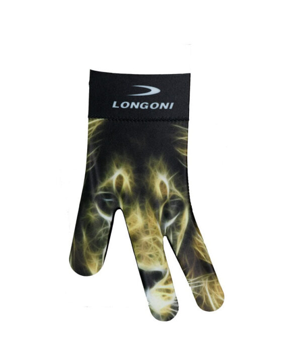 Longoni Left Hand Billiard Glove - Lion