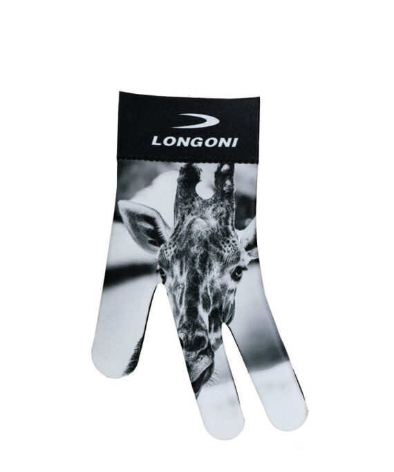 Longoni Left Hand Billiard Glove - Giraffe