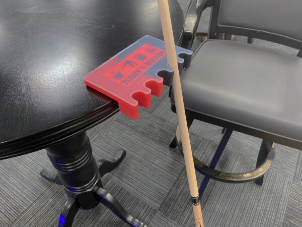 Today's Agenda 5 Cue Holder Black and Red - Image 3