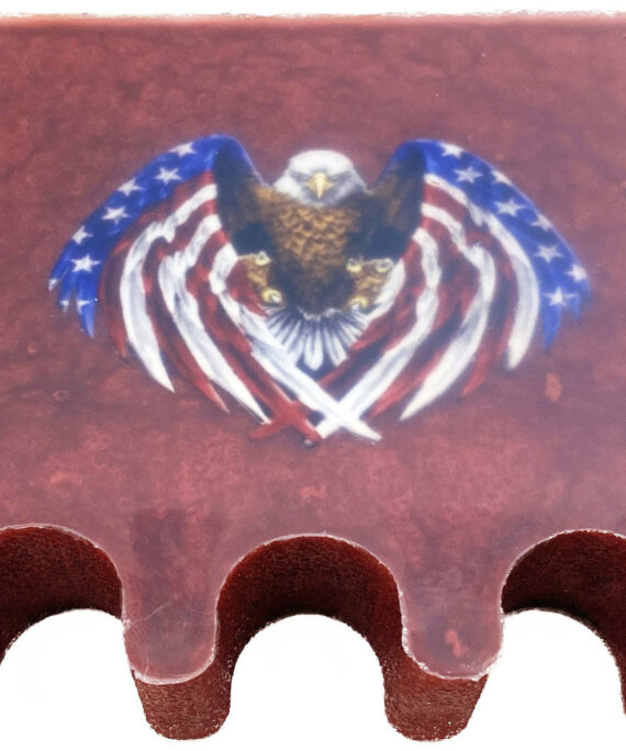 American Eagle 3 Cue Holder Red