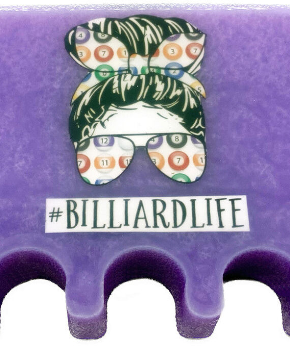 Billiard Life 5 Cue Holder Purple