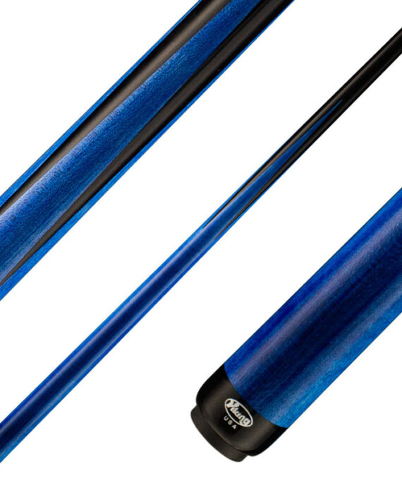 Viking MT0117 Motore Series Play Cue - Midnight Black with 4 Blue Inlaid Points