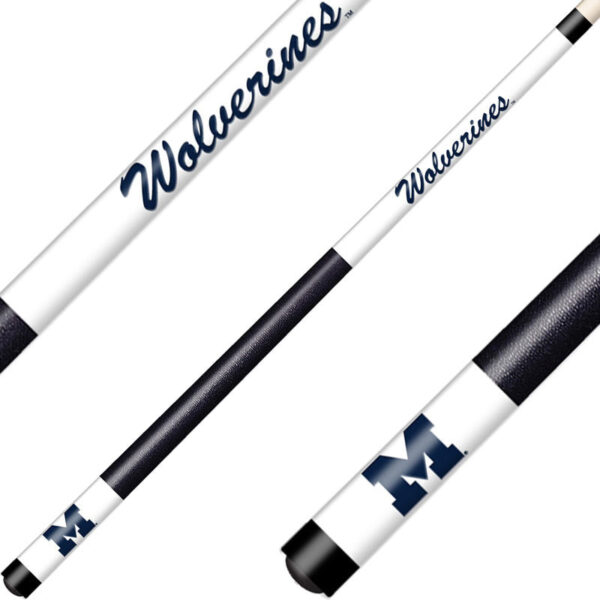 University of Michigan Laser-Etched Billiard Cue