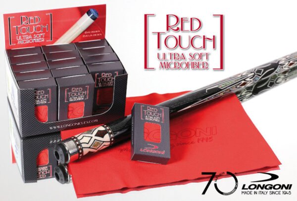Longoni Red Touch Ultra Soft Microfiber Cloth - Image 3