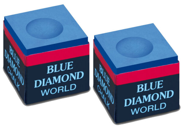 Blue Diamond Billiard Chalk - Set of 2 - Image 3