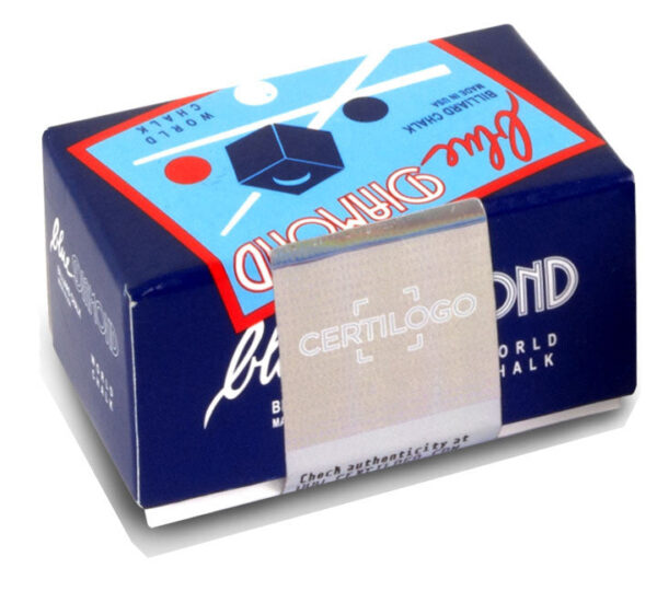 Blue Diamond Billiard Chalk - Set of 2