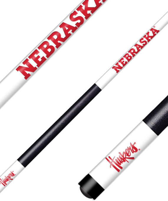 University of Nebraska Cue Laser Etched Billiard Cue