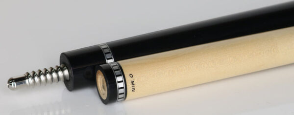 O'Min OM-N02 Pool Cue - Ebony with Bocote Wrap Section - Image 4