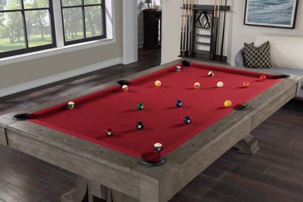 Boston Pool Table in Ash Grey Oak, 8 Foot - Image 3