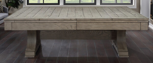 Boston 8 Foot Pool Table Ash Grey Oak - Dining Top Only