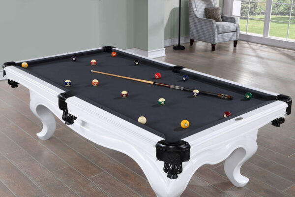 Athens 8 Foot Pool Table Birch White - Image 5