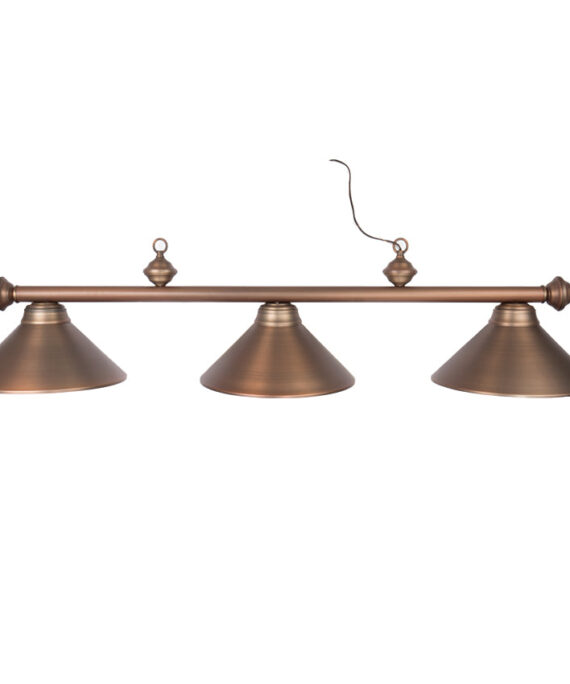 Presidential Billiards Pool Table Light - Oil Rubbed Bronze with Oil Rubbed Bronze Accents and Shades