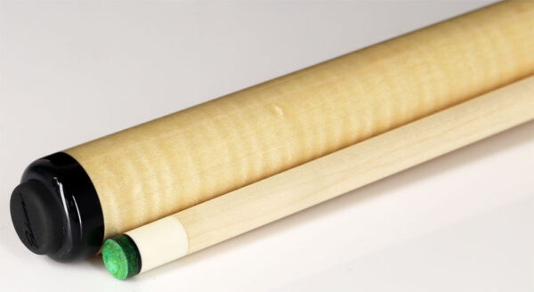J Pechauer P07N Pro Series Pool Cue - Carbon Stain with Natural Points - Image 2