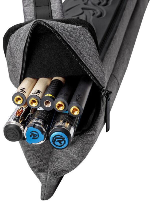 Predator NYL3B5SLGRYH Metro 3x5 Hard Cue Case - Light Gray - Image 3