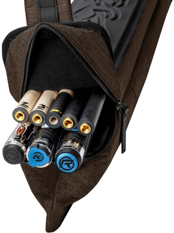 Predator NYL3B5SBRNH Metro 3x5 Hard Cue Case - Brown - Image 4