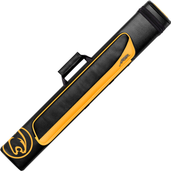 Predator C24BLKYELH 2 Butt x 4 Shaft Roadline Hard Case - Black and Yellow