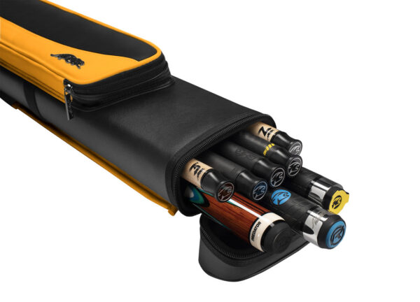 Predator C35BLKYELH 3 Butt x 5 Shaft Roadline Hard Case - Black and Yellow - Image 3