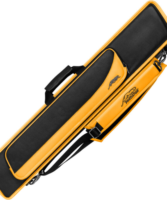 Predator C48BLKYELS 4 Butt x 8 Shaft Roadline Soft Case - Black and Yellow