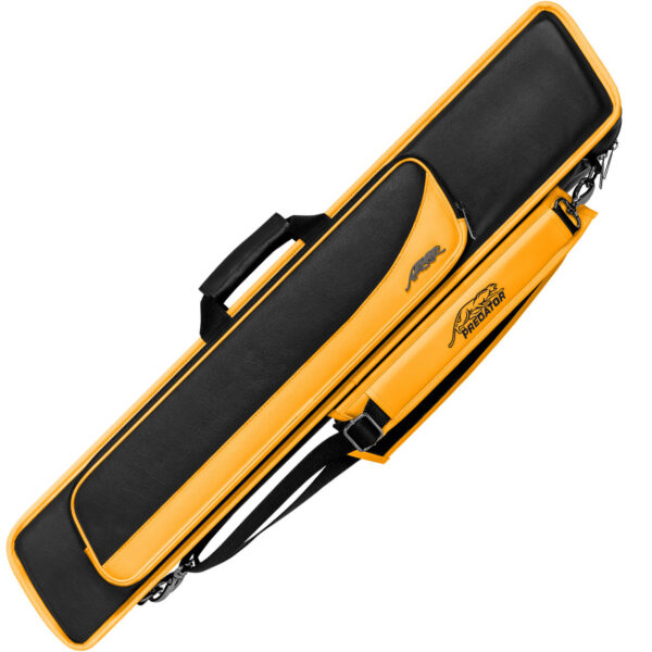 Predator C48BLKYELS 4 Butt x 8 Shaft Roadline Soft Case - Black and Yellow
