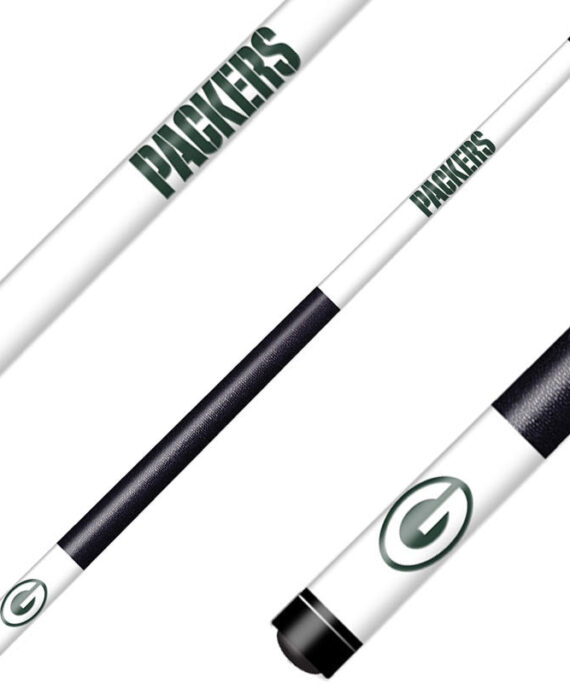 Green Bay Packers Cue Laser Etched Billiard Cue