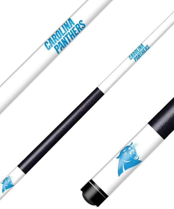 Carolina Panthers Cue Laser Etched Billiard Cue