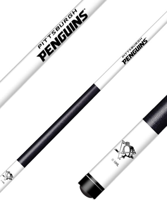 Pittsburgh Penguins Cue Laser Etched