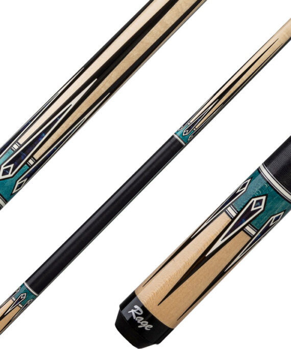 Rage RG219 Pool Cue - Blue River