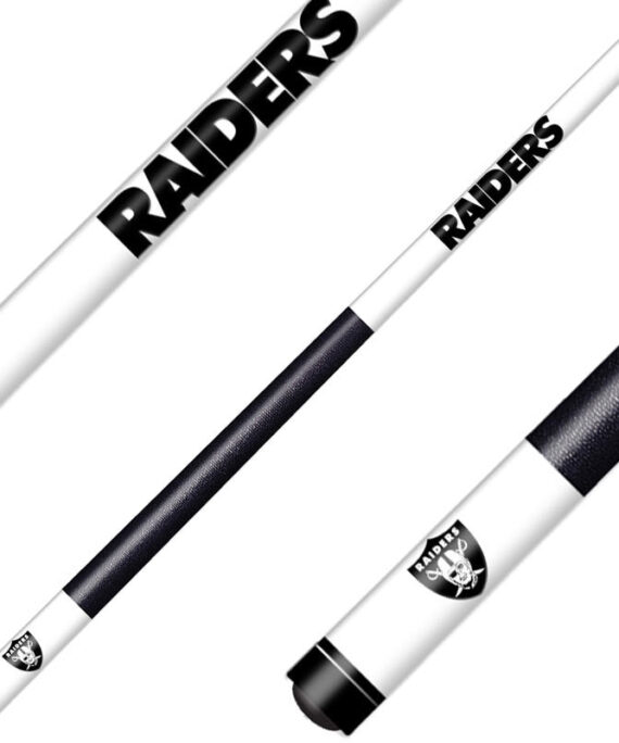 Las Vegas Raiders Cue Laser Etched Billiard Cue