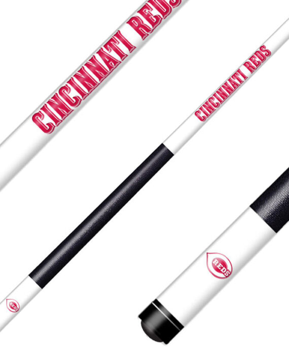 Cincinnati Reds Cue Laser Etched Billiard Cue