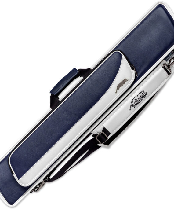 Predator C48BLUWHTS 4 Butt x 8 Shaft Roadline Soft Case - Blue and White