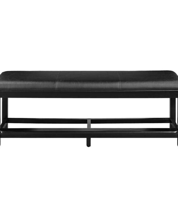 Ram Gameroom Spectator Bench Black