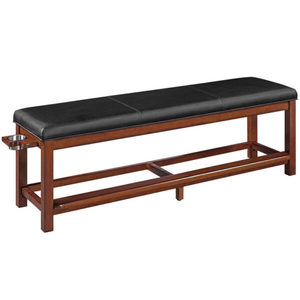 Ram Gameroom Spectator Bench Chestnut - Image 2
