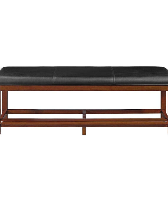 Ram Gameroom Spectator Bench Chestnut
