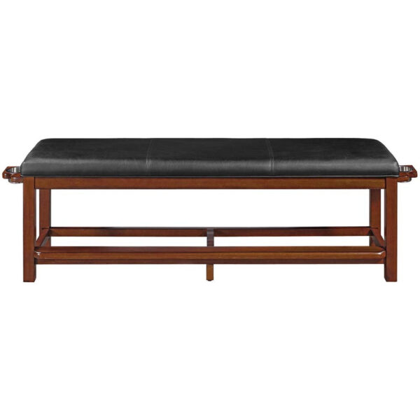 Ram Gameroom Spectator Bench Chestnut