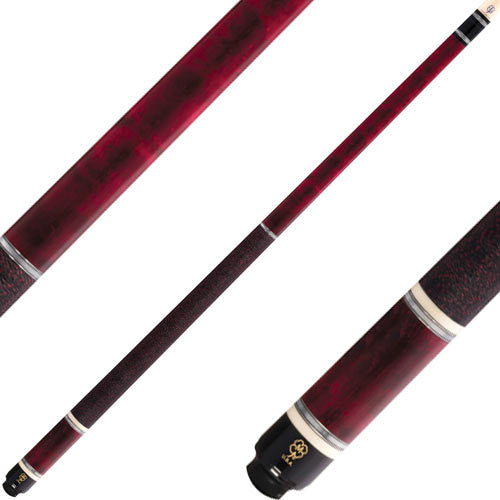 McDermott SL01 Select Series Cue - Burgundy Stain