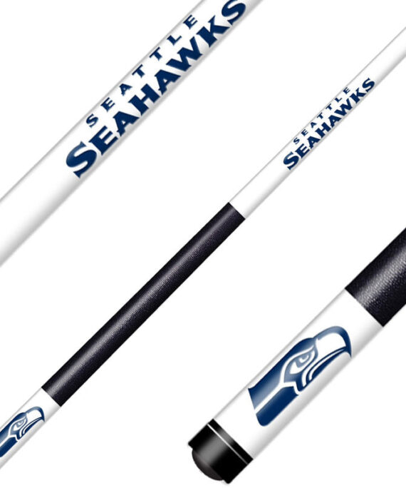 Seattle Seahawks Cue Laser Etched Billiard Cue