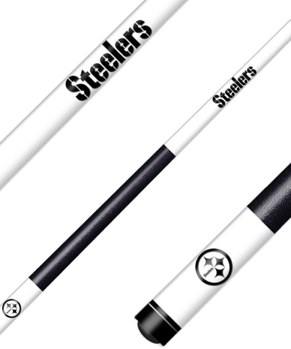 Pittsburgh Steelers Cue Laser Etched Billiard Cue