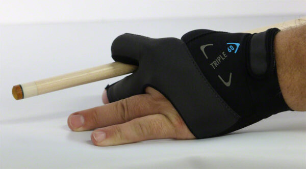 Triple 60 Black Pool Cue Glove -DIS - Image 2