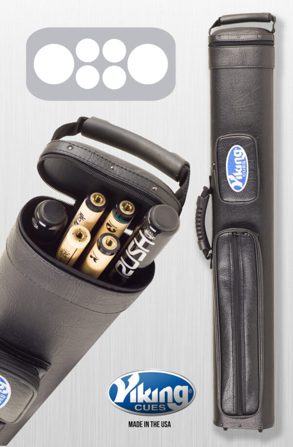 Viking Cue Case 2x4 Pro Hard Black Backpack - Image 2
