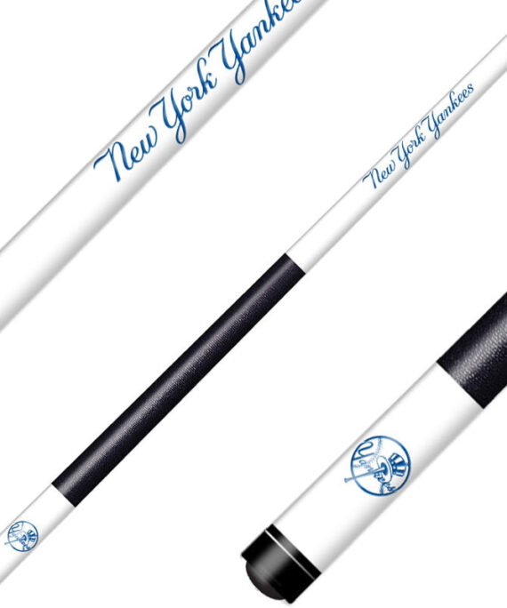 New York Yankees Cue Laser Etched Billiard Cue