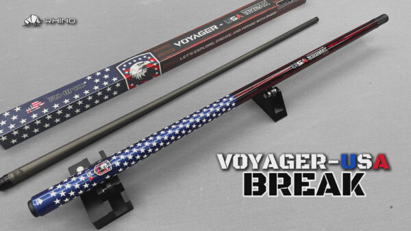Rhino RCBRKVOYUSA Voyager Series Carbon Break Cue - USA - Image 2