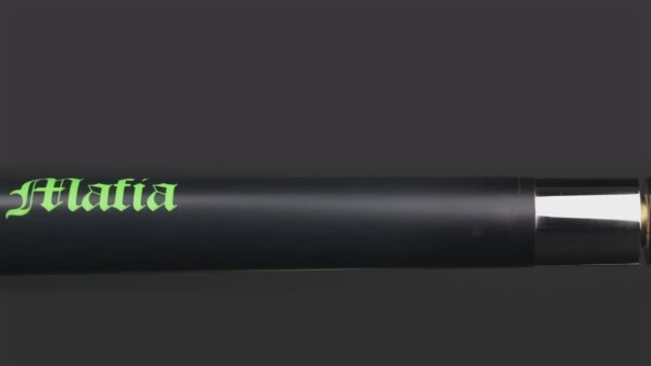 Eight Ball Mafia EBMBK02 Break Cue - Black and Green Matte Finish - Image 2