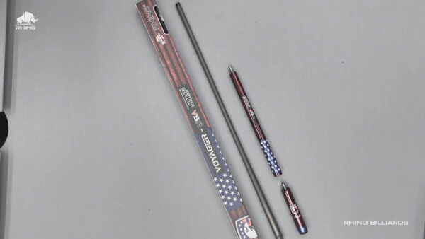 Rhino RCJMPVOYUSA Voyager Series Carbon Jump Cue - USA Flag - Image 4