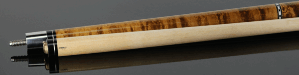 Schon STL1 Full Dark Stained Birdseye Maple Pool Cue - STL1SPBEDS2 - Image 3