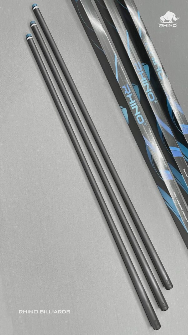 Rhino - 30" - 3/8 x 10 Carbon Pool Cue Single Shaft - 12.5mm - Image 3