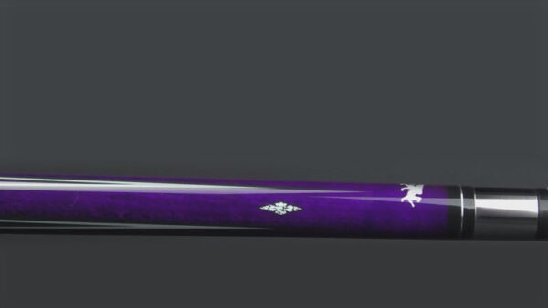 Griffin Cues GR65 - Purple Stain with Black and Silver Points - Image 2
