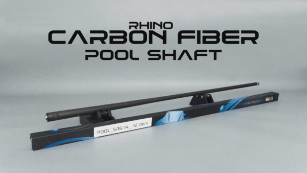 Rhino - 30" - 5/16 x 14 Carbon Pool Cue Single Shaft - 12.5mm - Image 2