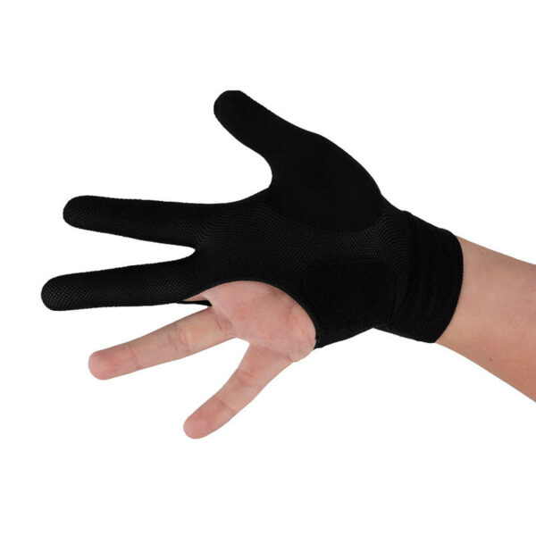Predator Second Skin Closed Finger Left Hand Pool Cue Glove - Black/Yellow - Image 2